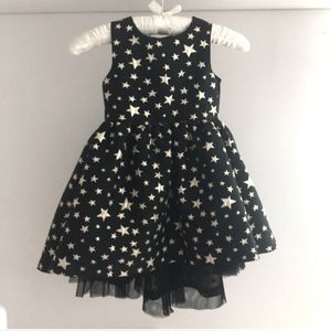 H&M Black Dress with Stars